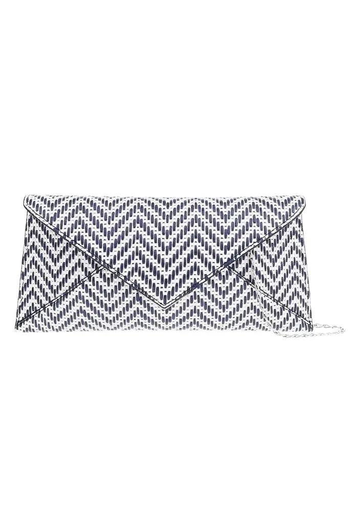Lee Lineage Clutch - Blue White Lee Lineage Clutch - Blue White