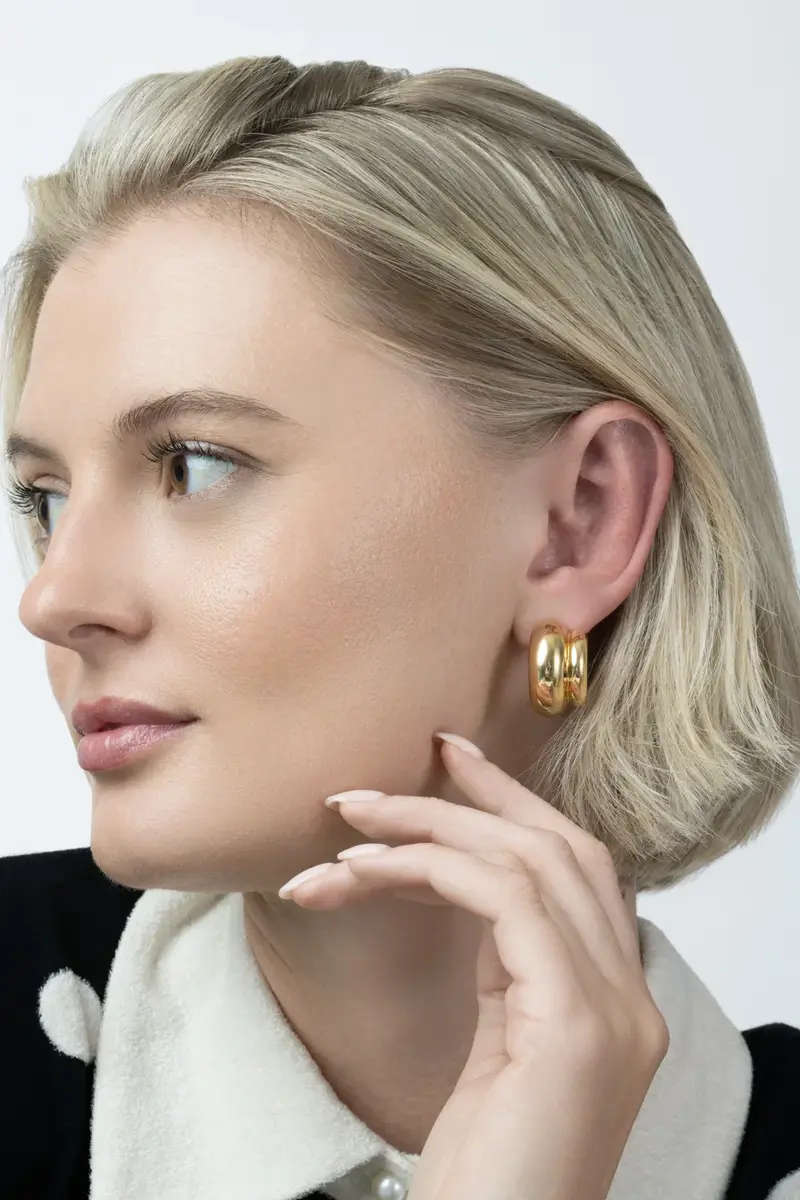 SOFIA LAROUSSI Double Row Earrings | Thumbnail 2 SOFIA LAROUSSI Double Row Earrings | Thumbnail 2