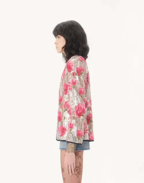 Valentino Garavani Embroidered Organza Jacket | Thumbnail 6 Valentino Garavani Embroidered Organza Jacket | Thumbnail 6