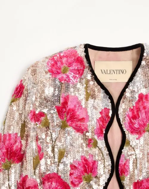 Valentino Garavani Embroidered Organza Jacket | Thumbnail 8 Valentino Garavani Embroidered Organza Jacket | Thumbnail 8