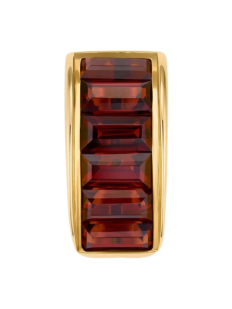 Garnet Baguette Bail Link Garnet Baguette Bail Link