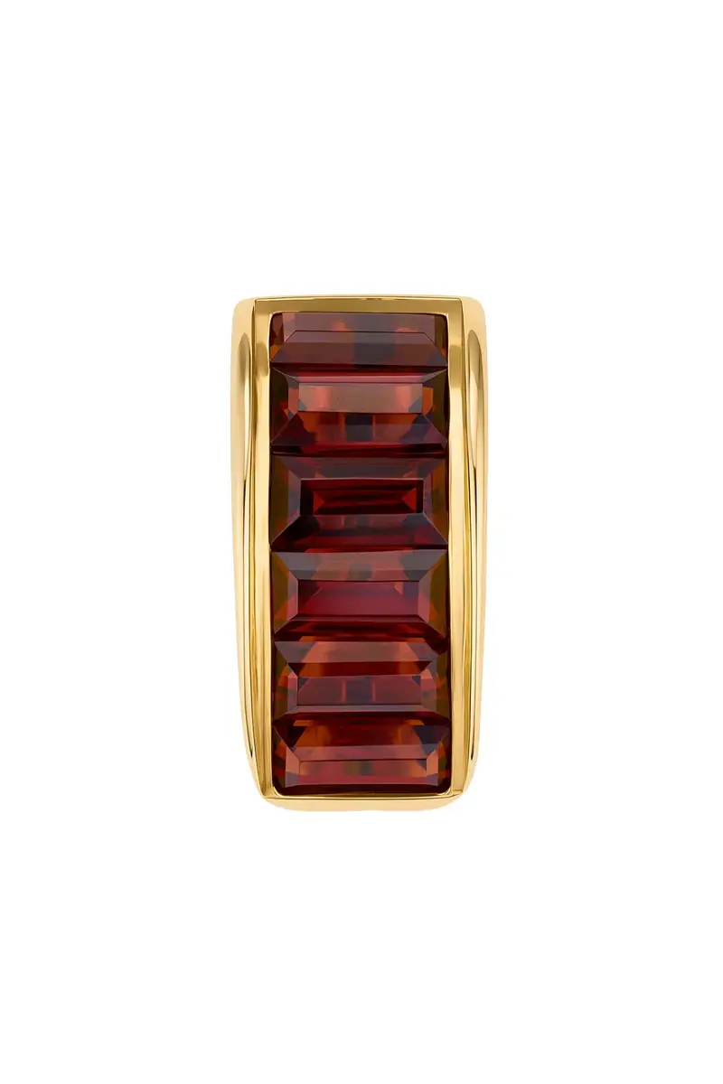 Garnet Baguette Bail Link