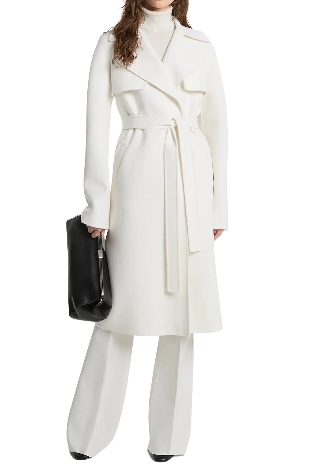 Michael Kors Collection Jennifer Tie Trench Coat