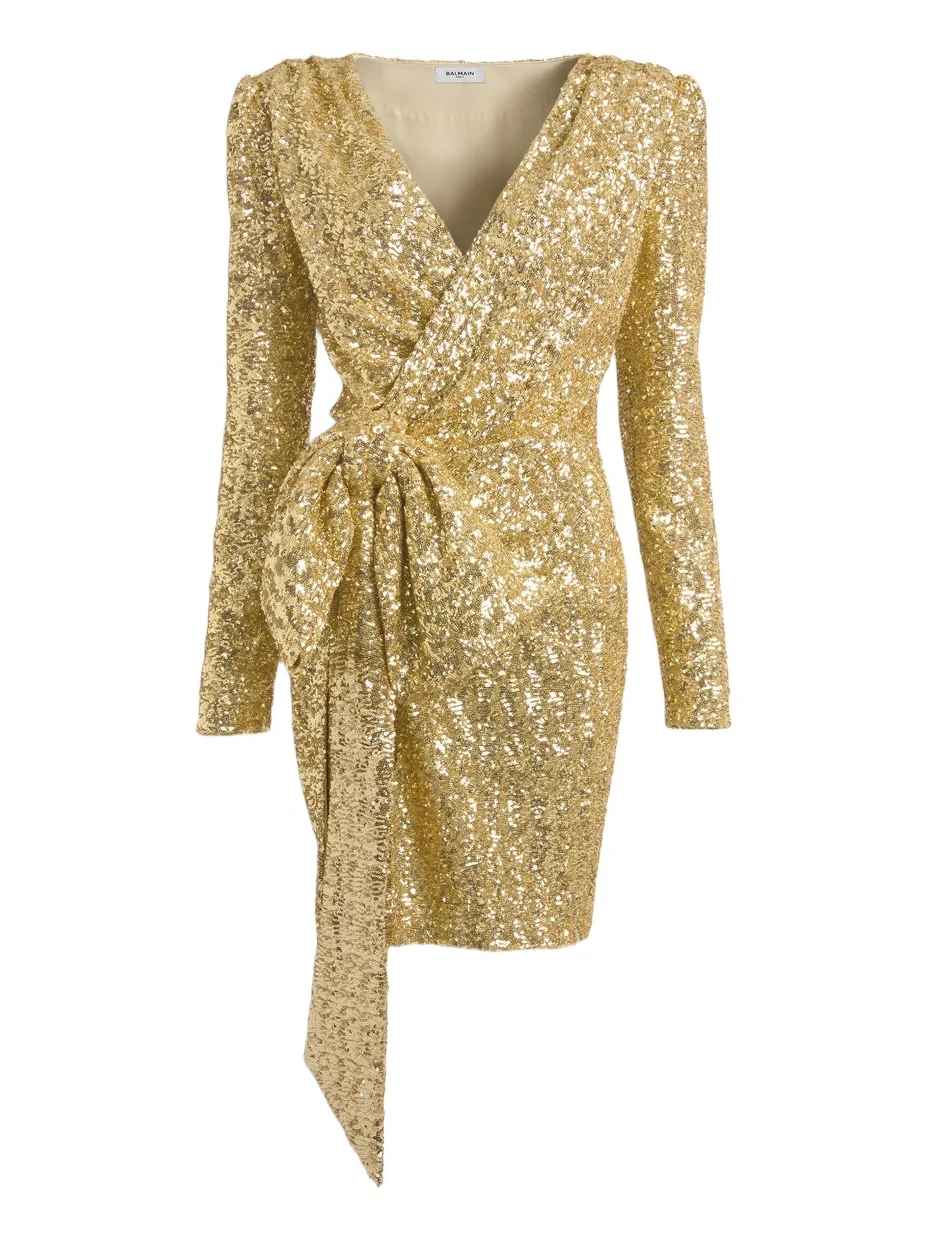 Sequinned dress