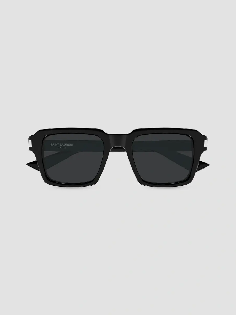 Saint Laurent Men's Squared Acetate Sunglasses | Thumbnail 2 Saint Laurent Men's Squared Acetate Sunglasses | Thumbnail 2