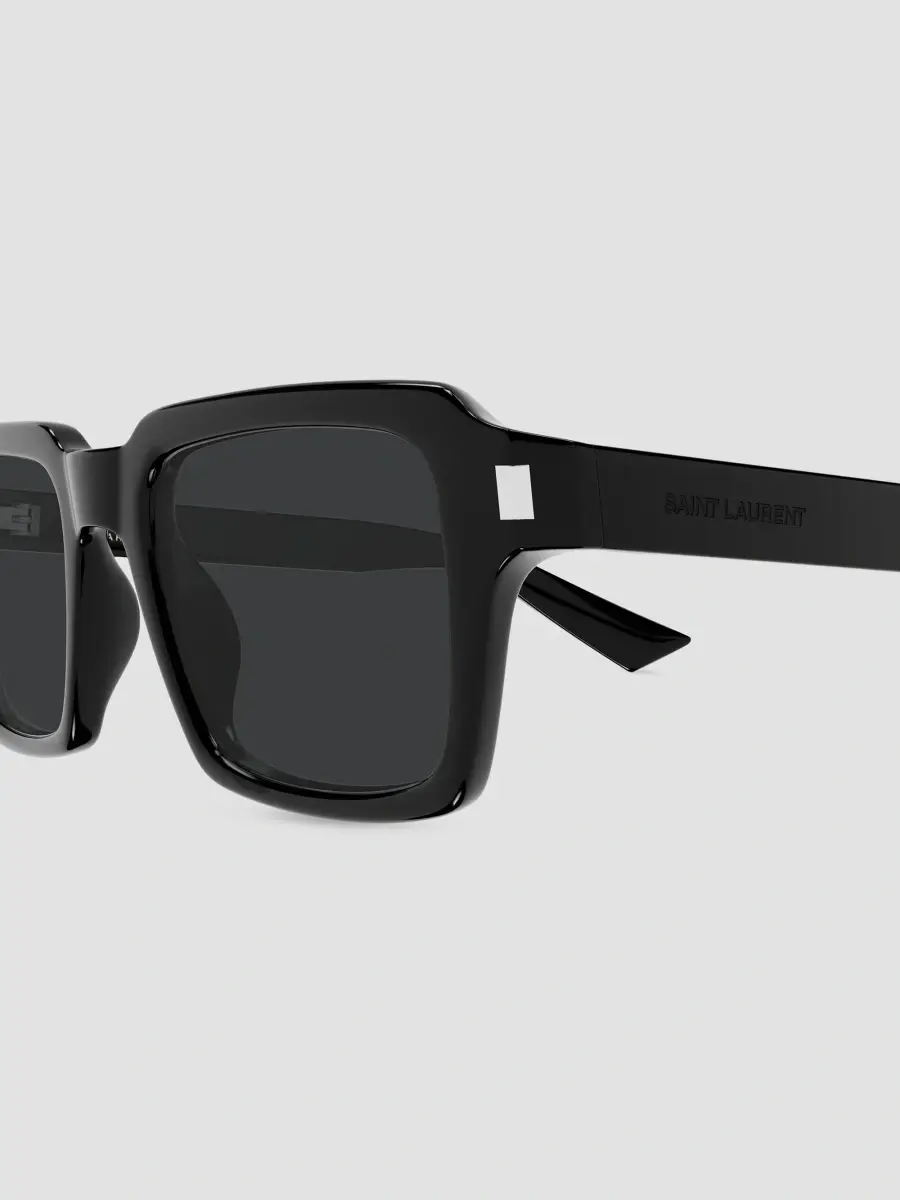 Saint Laurent Men's Squared Acetate Sunglasses | Thumbnail 3 Saint Laurent Men's Squared Acetate Sunglasses | Thumbnail 3