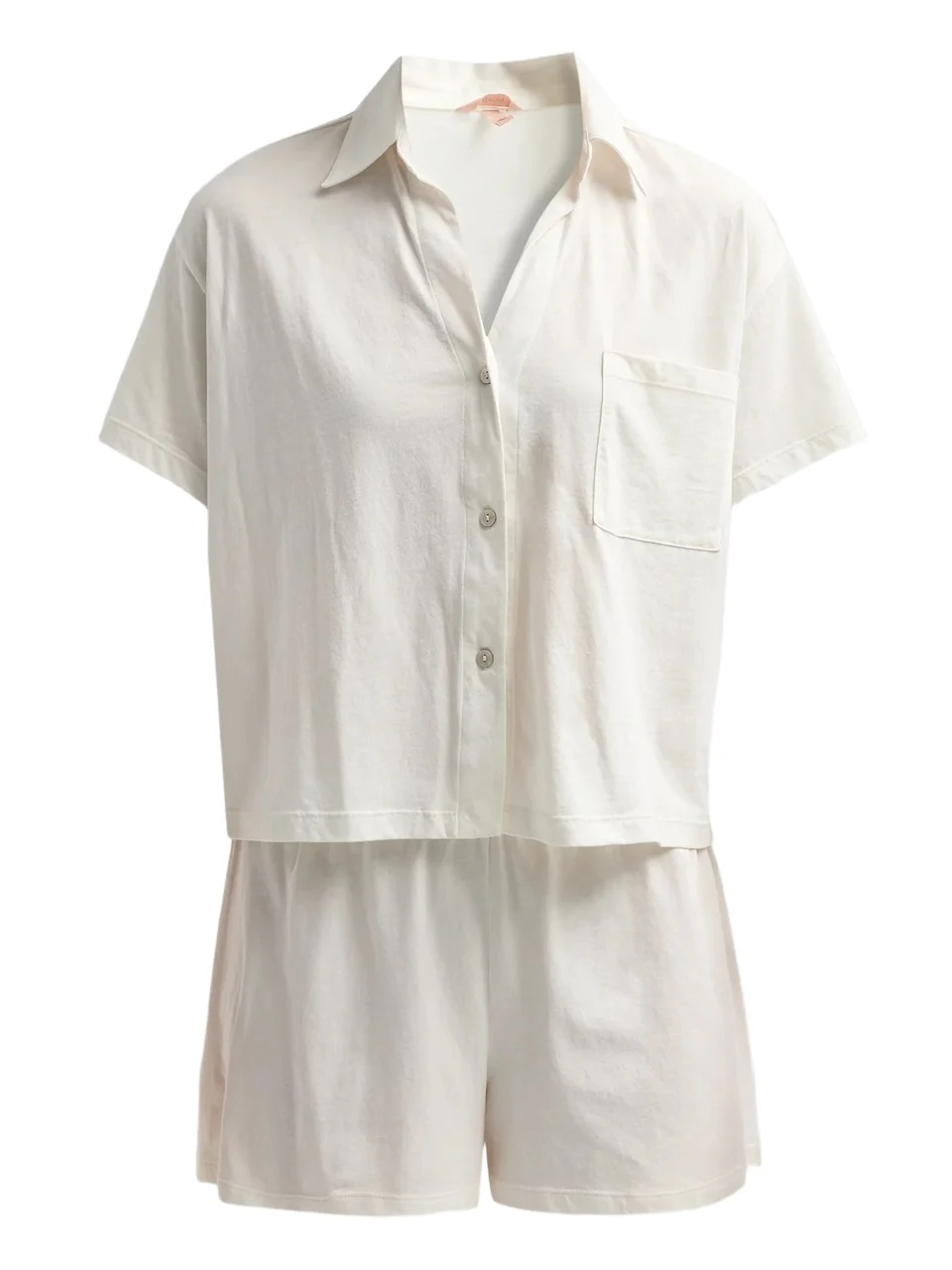 Eberjey Women's Pima Cotton Short Pajama Set