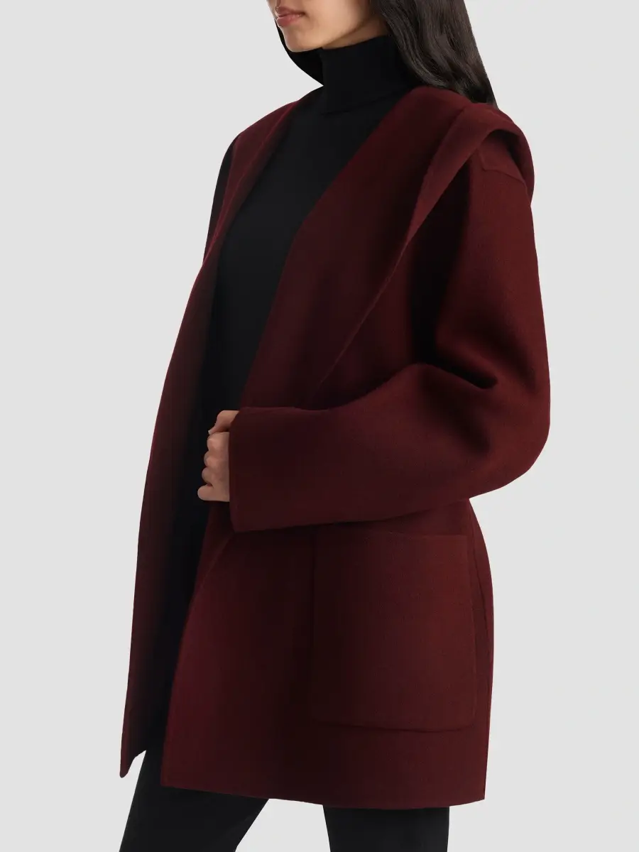 Mackage Women's Paya Double-Face Wool Bathrobe Wrap Coat | Thumbnail 5 Mackage Women's Paya Double-Face Wool Bathrobe Wrap Coat | Thumbnail 5