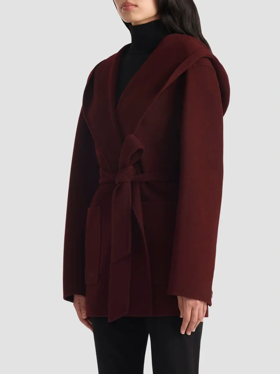 Mackage Women's Paya Double-Face Wool Bathrobe Wrap Coat | Thumbnail 8 Mackage Women's Paya Double-Face Wool Bathrobe Wrap Coat | Thumbnail 8