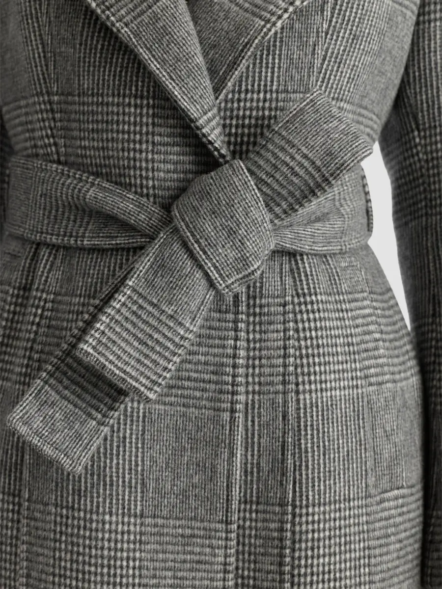 Mackage Women's Norita Glen Check Wool Coat | Thumbnail 5