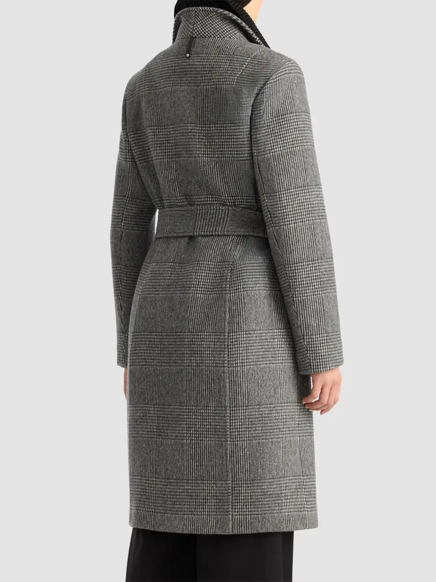 Mackage Women's Norita Glen Check Wool Coat | Thumbnail 9