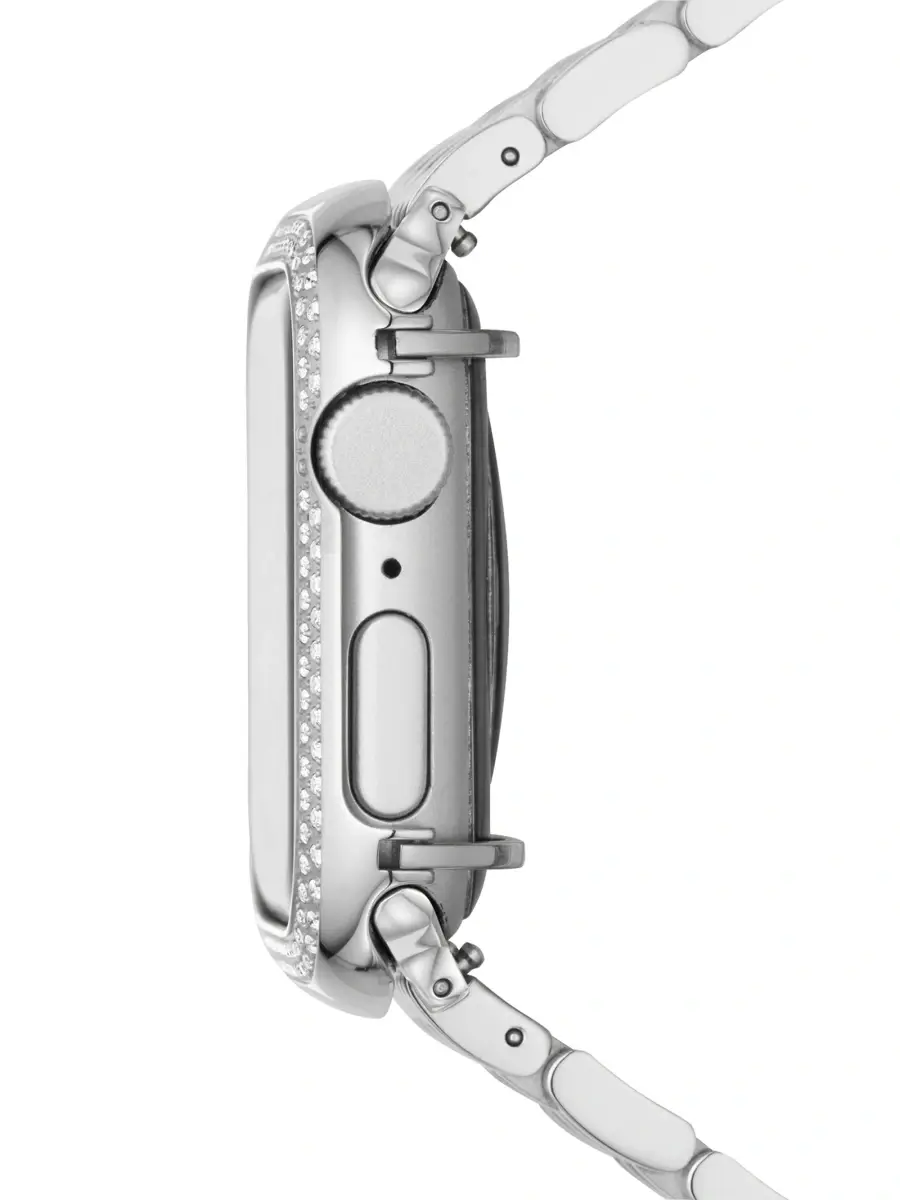 Michele Women's Stainless Steel & Diamond Apple Watch Case/40MM | Thumbnail 4 Michele Women's Stainless Steel & Diamond Apple Watch Case/40MM | Thumbnail 4