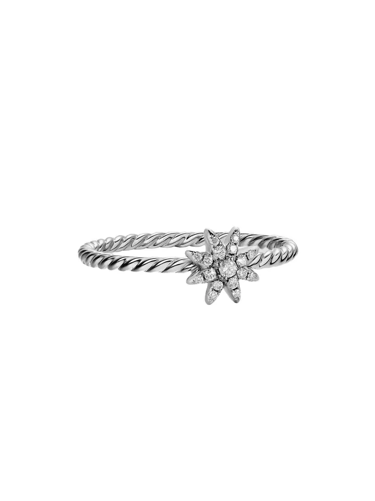 David Yurman Women's Petite Starburst Ring in Sterling Silver - Silver