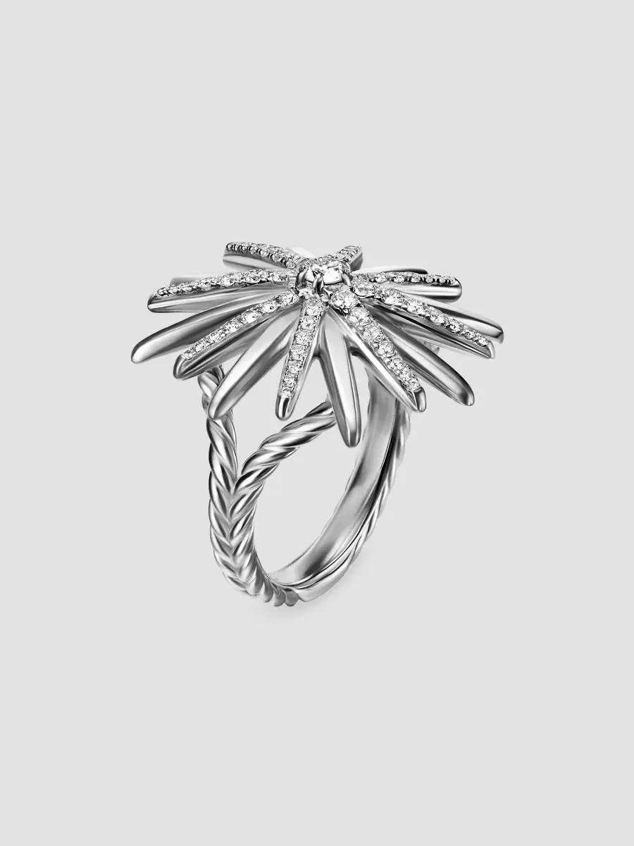 David Yurman Women's Starburst Ring in Sterling Silver - Silver | Thumbnail 2