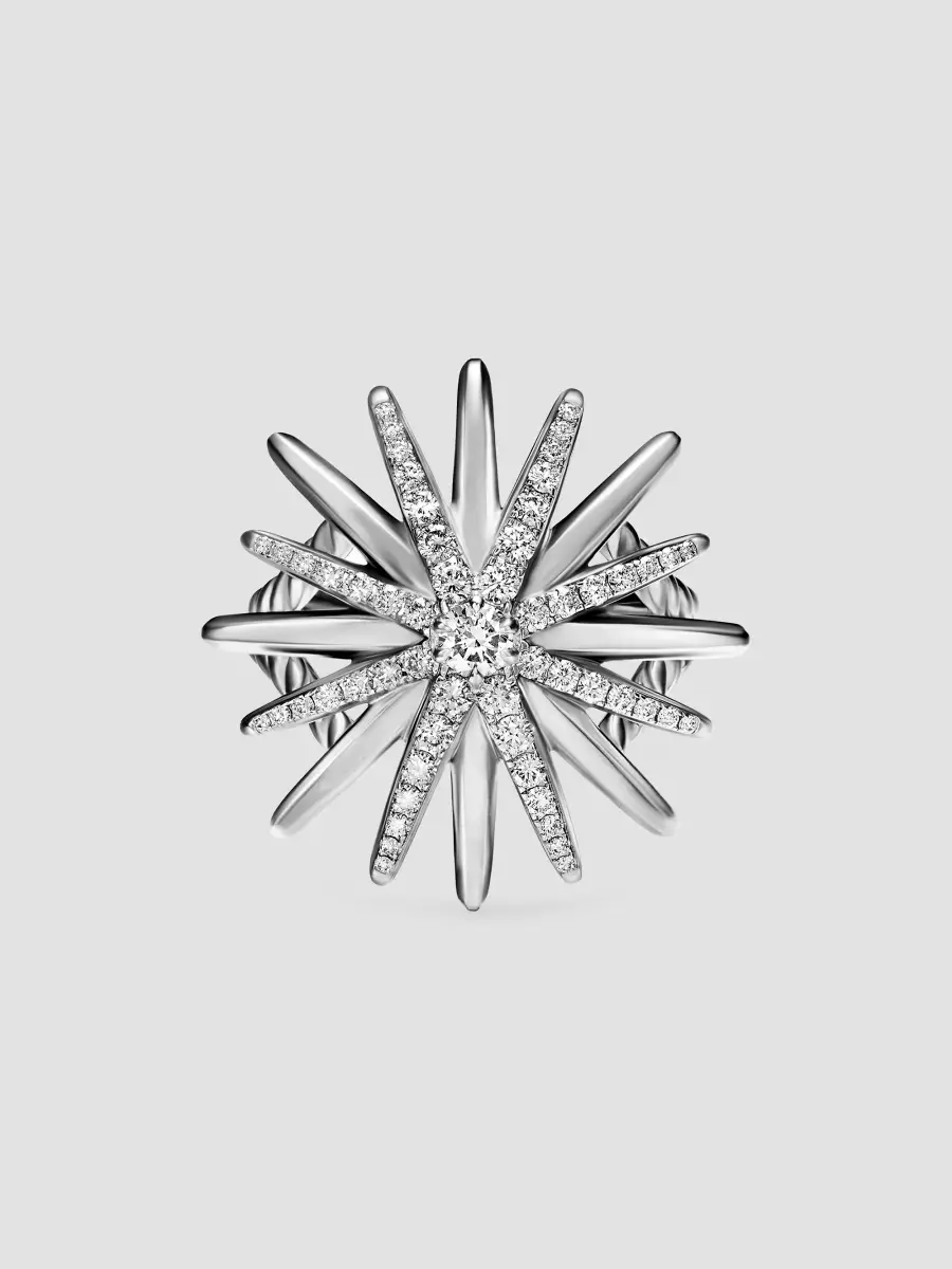 David Yurman Women's Starburst Ring in Sterling Silver - Silver | Thumbnail 3