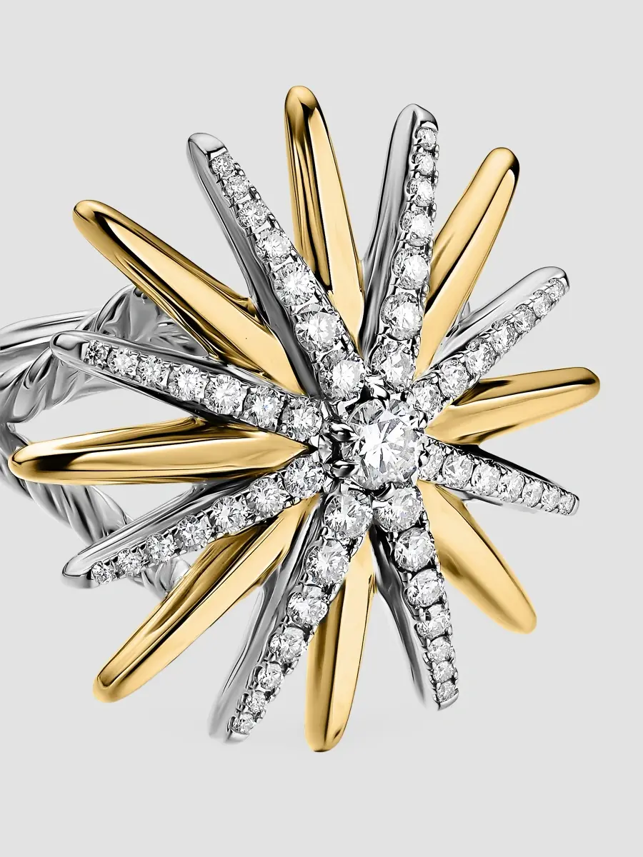 David Yurman Women's Starburst Ring in Sterling Silver - Silver Multi | Thumbnail 4 David Yurman Women's Starburst Ring in Sterling Silver - Silver Multi | Thumbnail 4