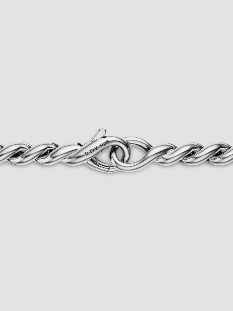 David Yurman Men's Sculpted Cable Chain Necklace in Sterling Silver, 3.7MM | Thumbnail 5 David Yurman Men's Sculpted Cable Chain Necklace in Sterling Silver, 3.7MM | Thumbnail 5