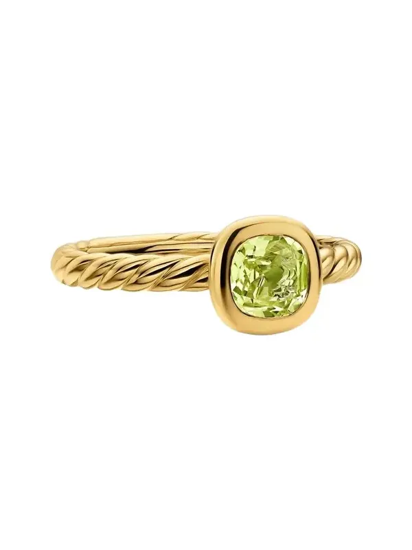 Women's DY Mercer Color Cable Ring in 18K Yellow Gold Women's DY Mercer Color Cable Ring in 18K Yellow Gold