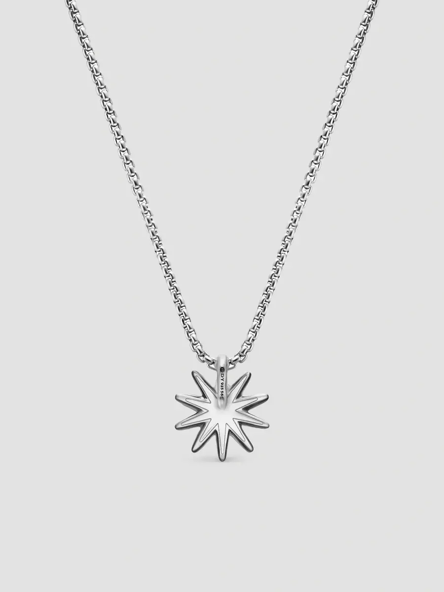 David Yurman Women's Starburst Station Necklace in Sterling Silver - Silver Multi | Thumbnail 3 David Yurman Women's Starburst Station Necklace in Sterling Silver - Silver Multi | Thumbnail 3