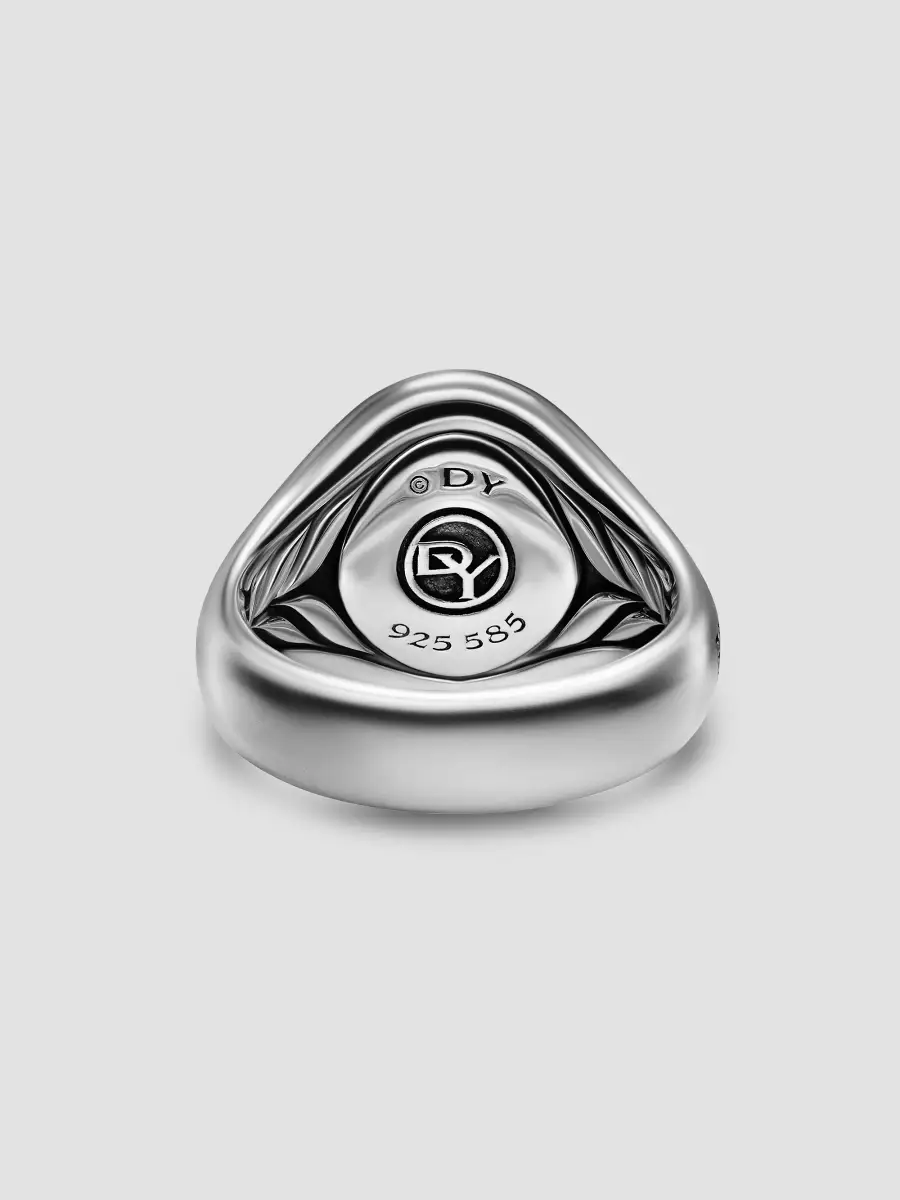 David Yurman Men's Memento Mori Skull Ring in Sterling Silver - Silver | Thumbnail 5 David Yurman Men's Memento Mori Skull Ring in Sterling Silver - Silver | Thumbnail 5