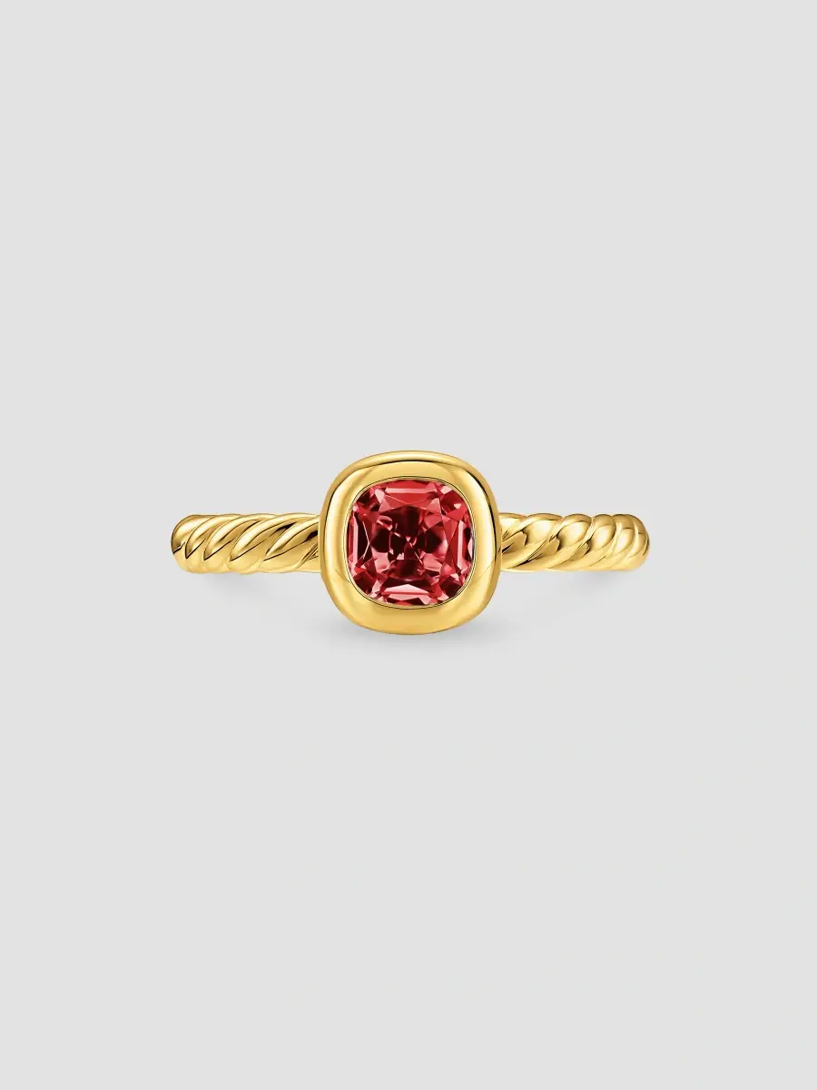 David Yurman Women's DY Mercer Color Cable Ring in 18K Yellow Gold | Thumbnail 3 David Yurman Women's DY Mercer Color Cable Ring in 18K Yellow Gold | Thumbnail 3
