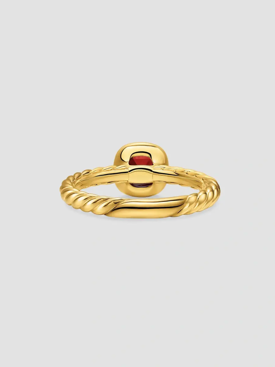 David Yurman Women's DY Mercer Color Cable Ring in 18K Yellow Gold | Thumbnail 5 David Yurman Women's DY Mercer Color Cable Ring in 18K Yellow Gold | Thumbnail 5