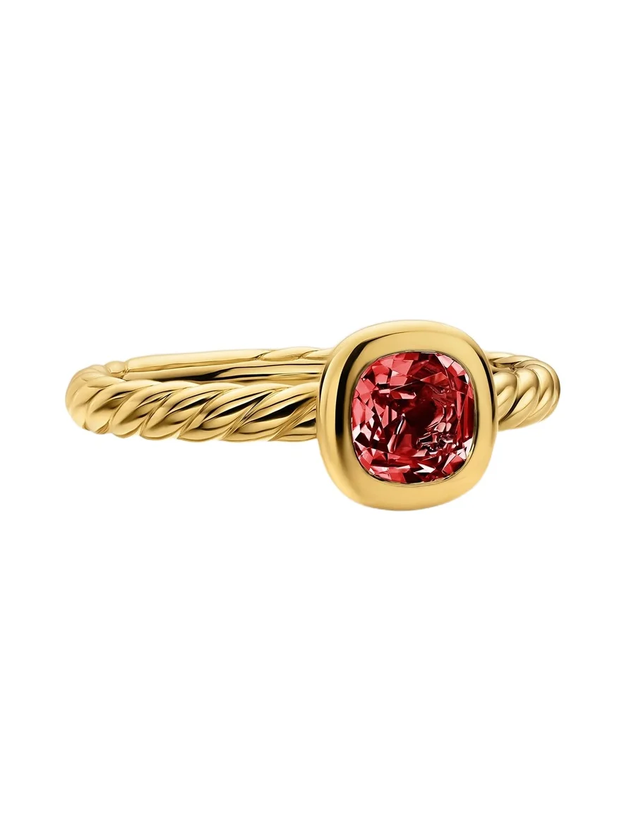 David Yurman Women's DY Mercer Color Cable Ring in 18K Yellow Gold