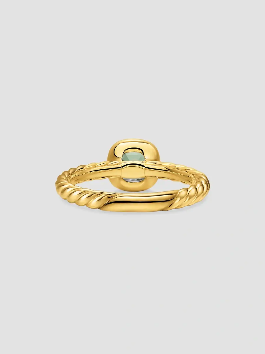 David Yurman Women's DY Mercer Color Cable Ring in 18K Yellow Gold | Thumbnail 5 David Yurman Women's DY Mercer Color Cable Ring in 18K Yellow Gold | Thumbnail 5