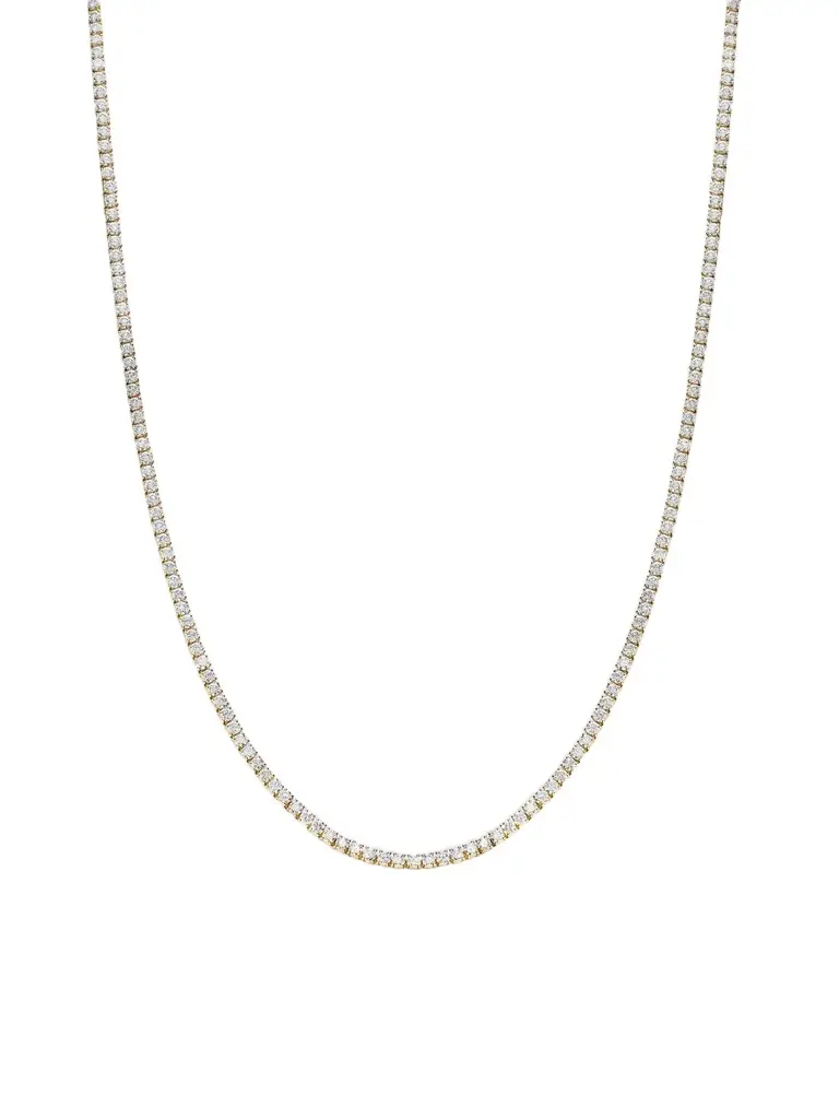 David Yurman Women's Mini Tennis Necklace in 18K Yellow Gold
