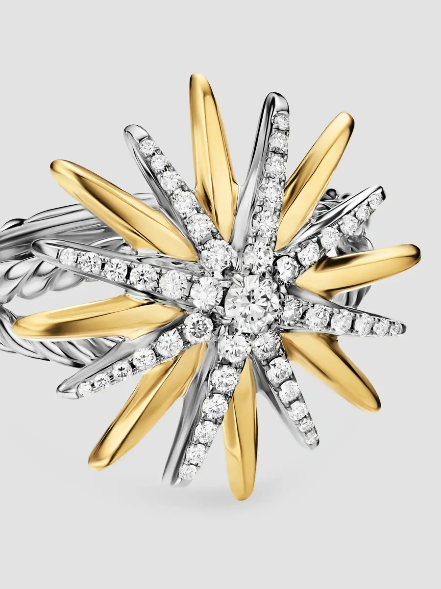 David Yurman Women's Starburst Ring in Sterling Silver - Silver Multi | Thumbnail 4 David Yurman Women's Starburst Ring in Sterling Silver - Silver Multi | Thumbnail 4
