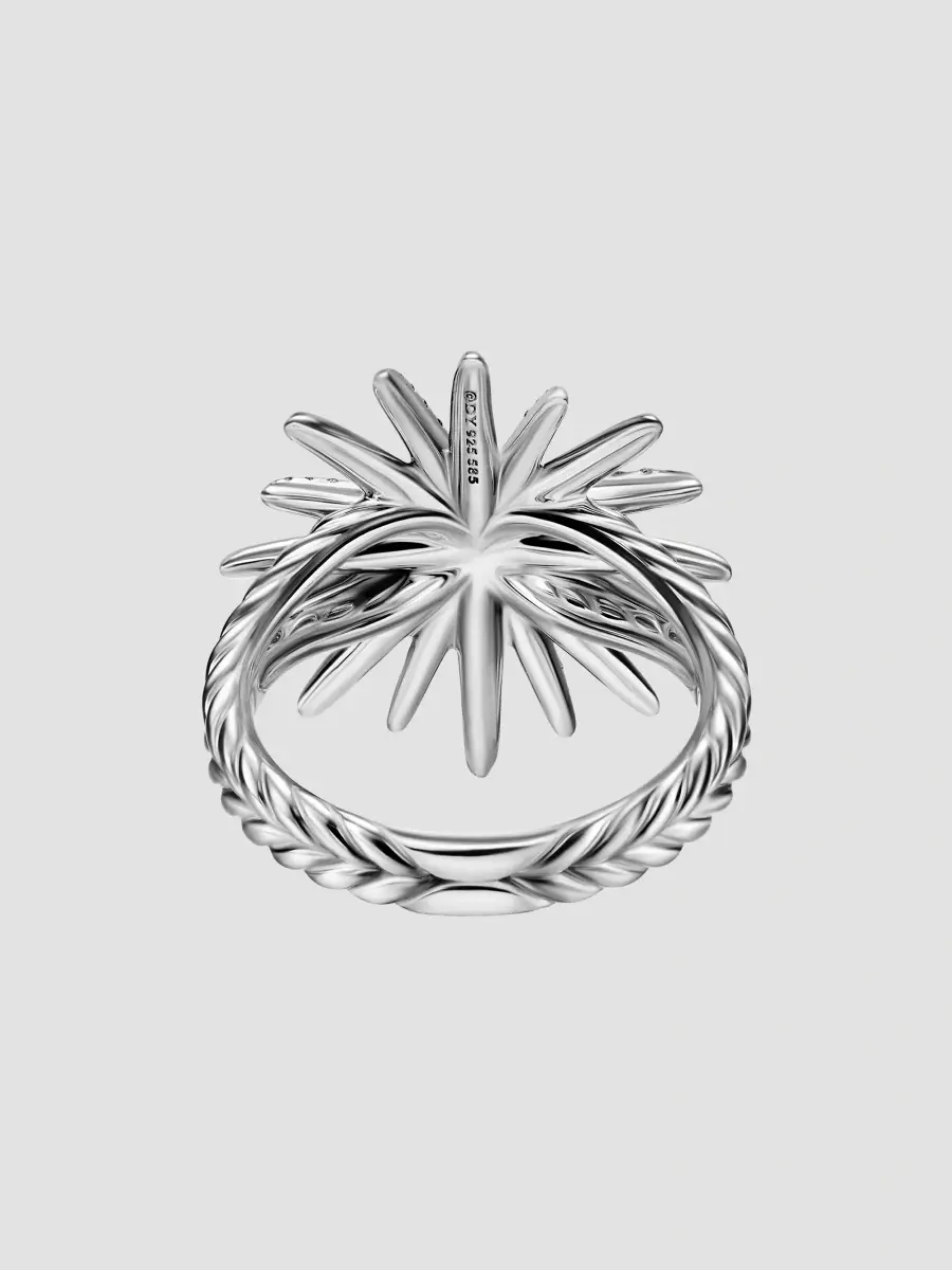 David Yurman Women's Starburst Ring in Sterling Silver - Silver Multi | Thumbnail 5 David Yurman Women's Starburst Ring in Sterling Silver - Silver Multi | Thumbnail 5