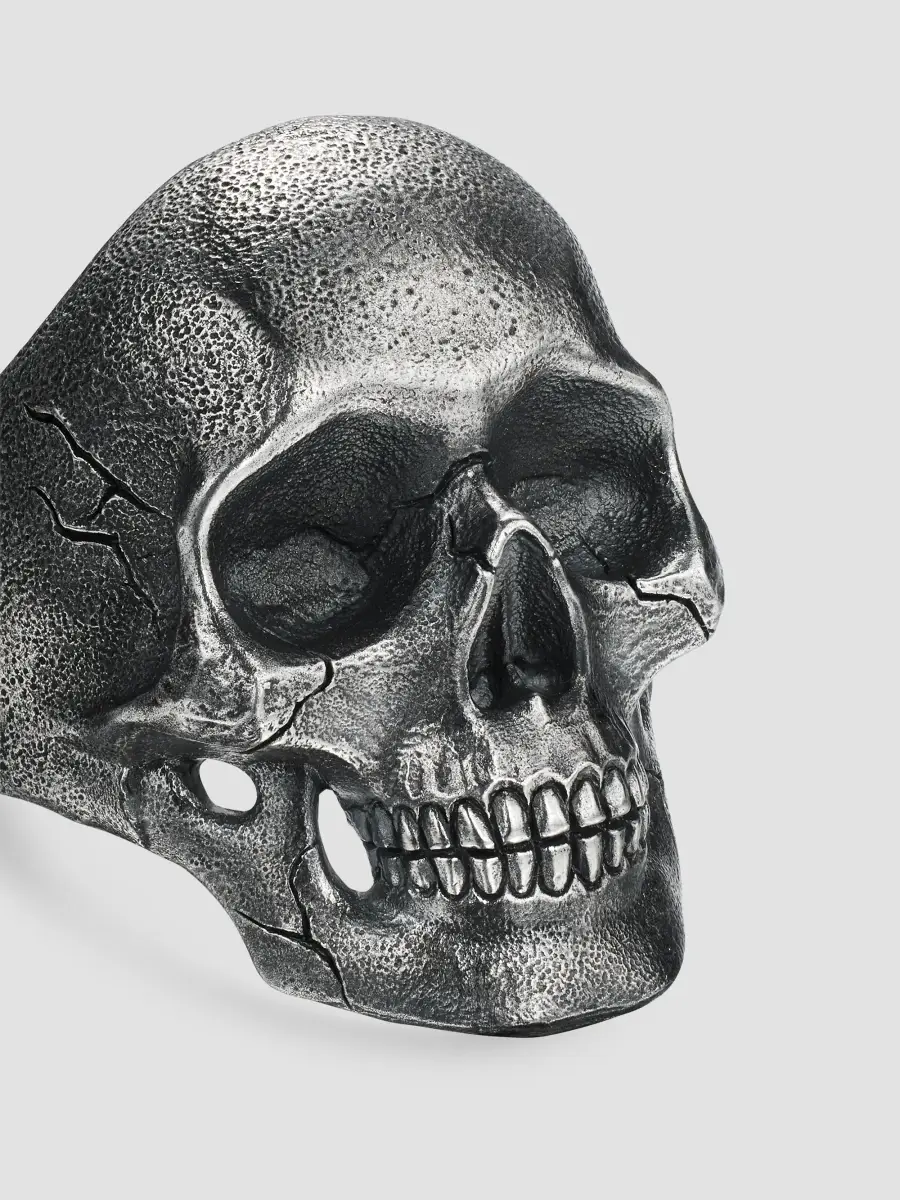 David Yurman Men's Memento Mori Skull Ring in Sterling Silver, 30.5MM | Thumbnail 4 David Yurman Men's Memento Mori Skull Ring in Sterling Silver, 30.5MM | Thumbnail 4