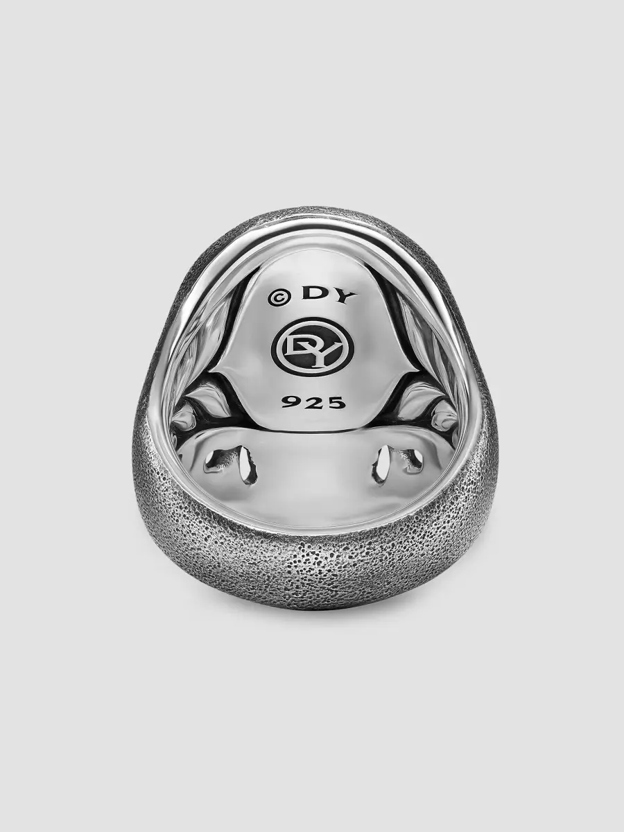 David Yurman Men's Memento Mori Skull Ring in Sterling Silver, 30.5MM | Thumbnail 5 David Yurman Men's Memento Mori Skull Ring in Sterling Silver, 30.5MM | Thumbnail 5