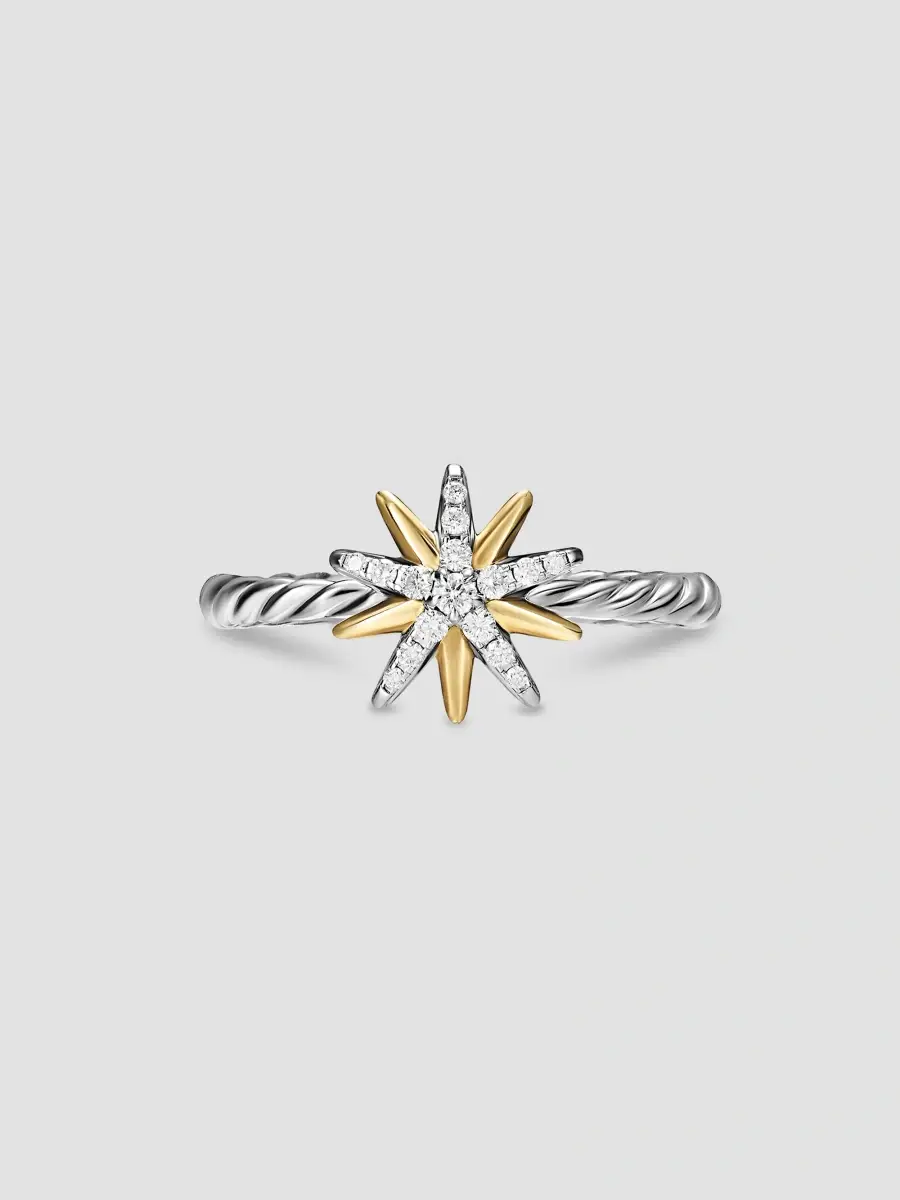 David Yurman Women's Starburst Ring in Sterling Silver - Silver Multi | Thumbnail 3