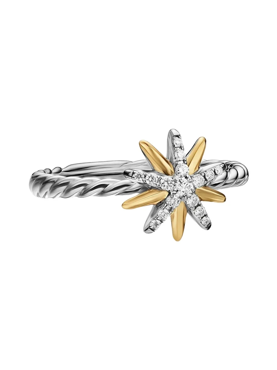 Women's Starburst Ring in Sterling Silver - Silver Multi Women's Starburst Ring in Sterling Silver - Silver Multi