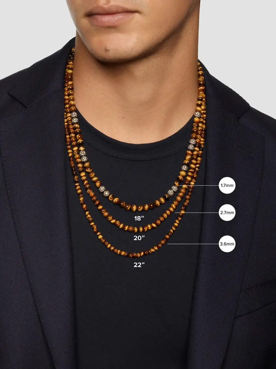 David Yurman Men's Spiritual Beads Necklace | Thumbnail 3