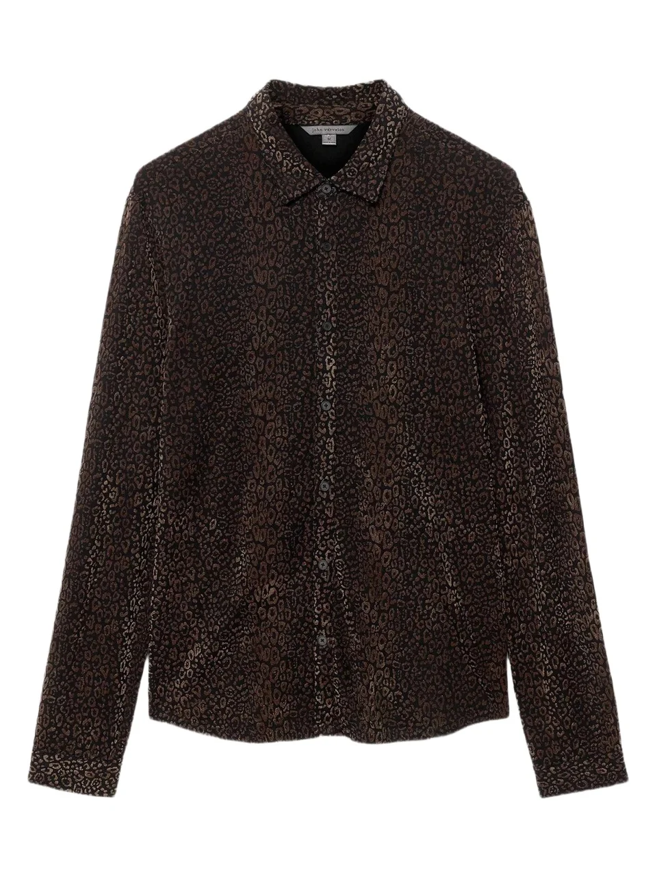 Men's Finchley Leopard-Print Flock Shirt Men's Finchley Leopard-Print Flock Shirt