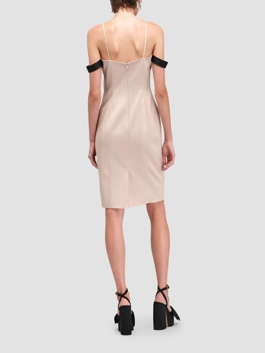 Marc Jacobs Women's Bow Off-Shoulder Mini Dress | Thumbnail 3 Marc Jacobs Women's Bow Off-Shoulder Mini Dress | Thumbnail 3