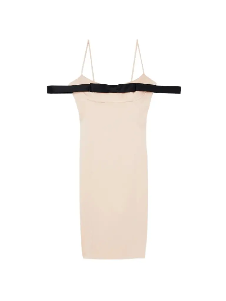 Marc Jacobs Women's Bow Off-Shoulder Mini Dress