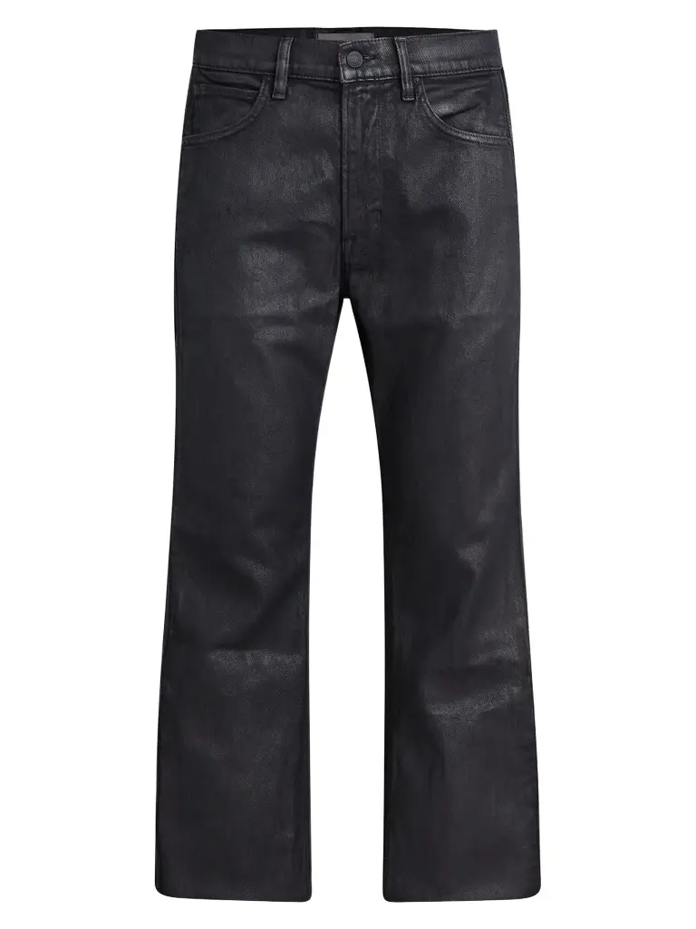 Hudson Jeans Men's Walker Track Coated Stretch-Cotton Jeans