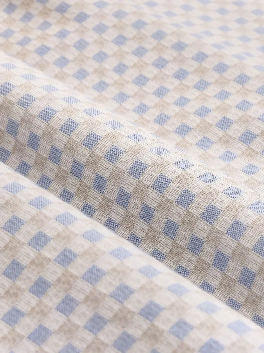 Bugatchi Men's James Gingham Textured Stretch-Cotton Button-Front Shirt | Thumbnail 6 Bugatchi Men's James Gingham Textured Stretch-Cotton Button-Front Shirt | Thumbnail 6