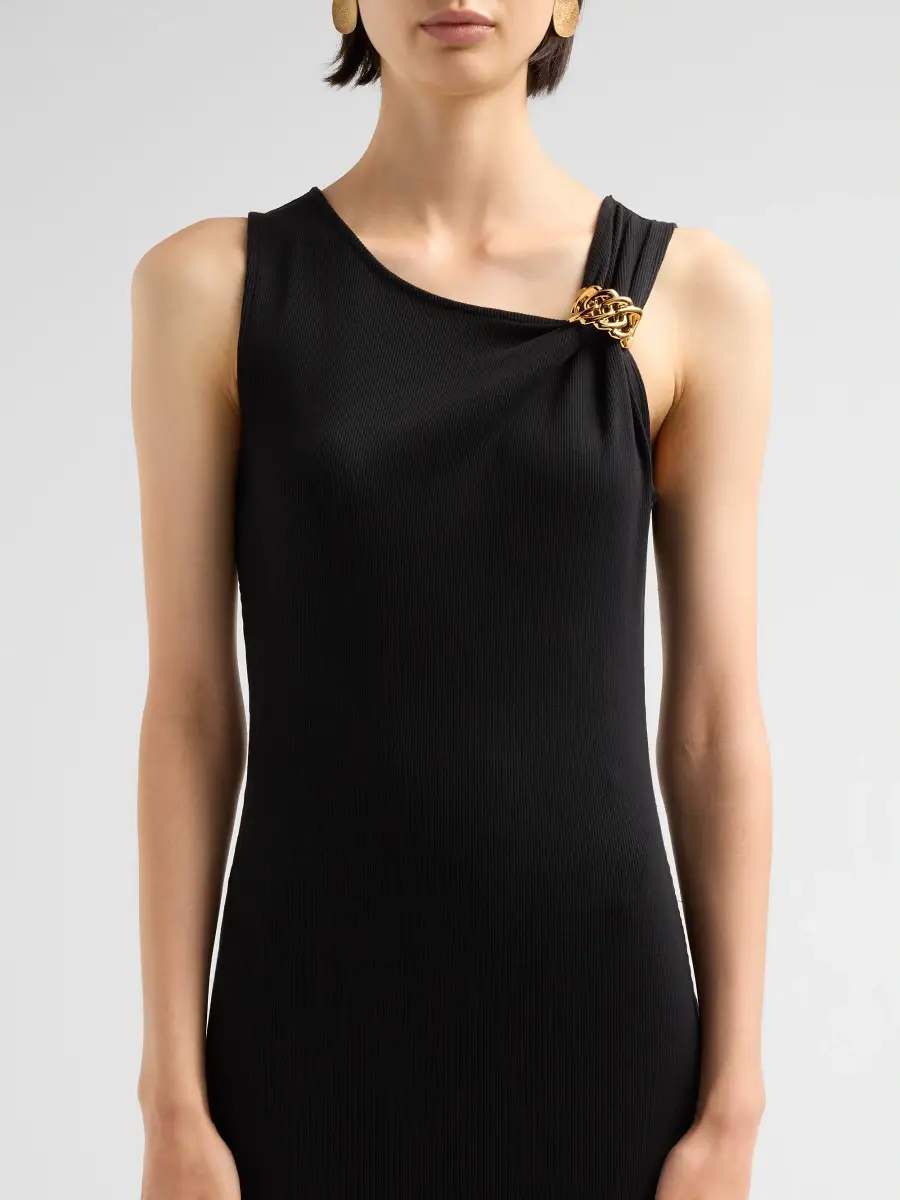 Veronica Beard Women's Jesmira Cuff-Trim Midi Dress | Thumbnail 5 Veronica Beard Women's Jesmira Cuff-Trim Midi Dress | Thumbnail 5