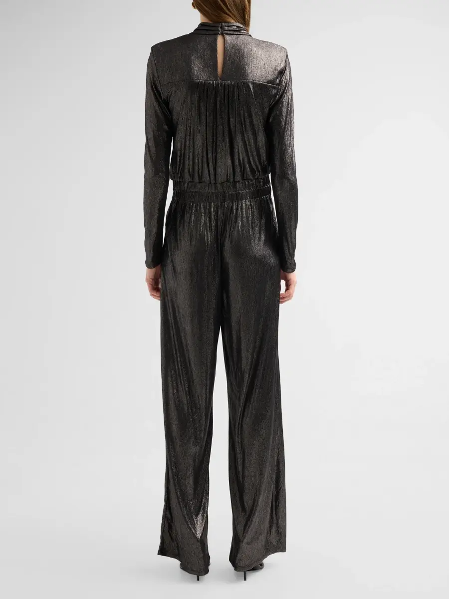 Ramy Brook Women's Eden Lamé Draped Jumpsuit | Thumbnail 3 Ramy Brook Women's Eden Lamé Draped Jumpsuit | Thumbnail 3