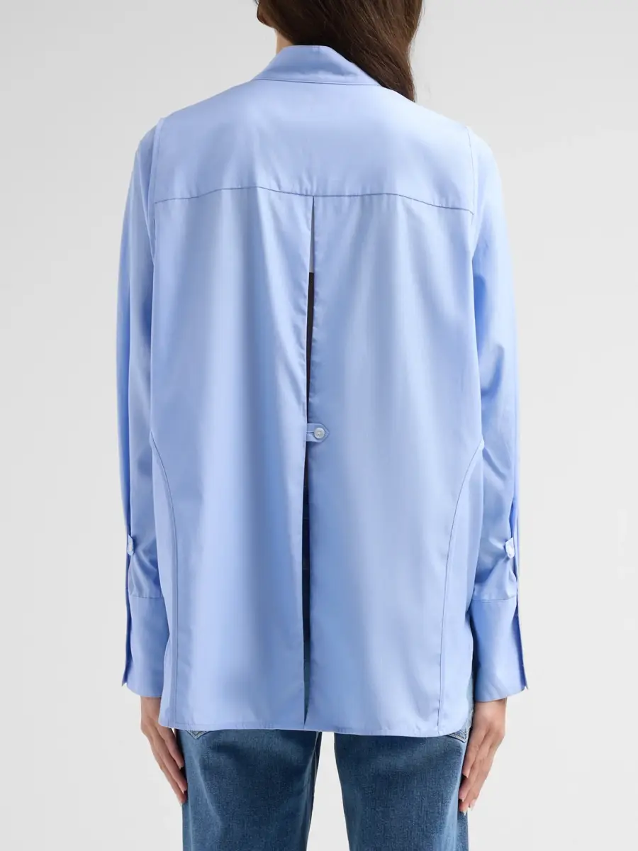 rag & bone Women's Vala Band-Collar Poplin Shirt | Thumbnail 3 rag & bone Women's Vala Band-Collar Poplin Shirt | Thumbnail 3