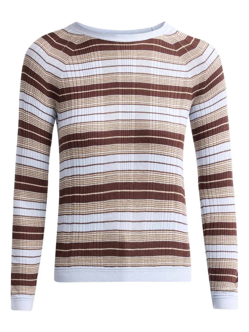 Women's Teresa Striped Silk-Blend Top