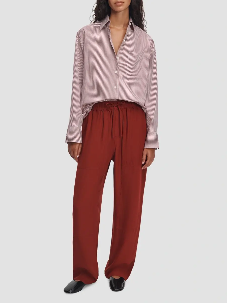 rag & bone Women's Atlas Drawstring Satin Pants | Thumbnail 2 rag & bone Women's Atlas Drawstring Satin Pants | Thumbnail 2