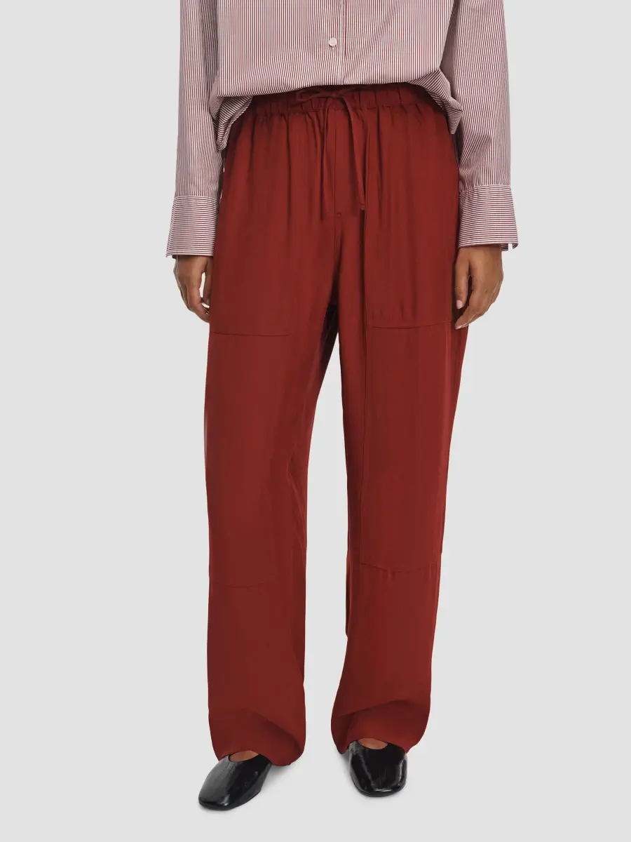 rag & bone Women's Atlas Drawstring Satin Pants | Thumbnail 4 rag & bone Women's Atlas Drawstring Satin Pants | Thumbnail 4
