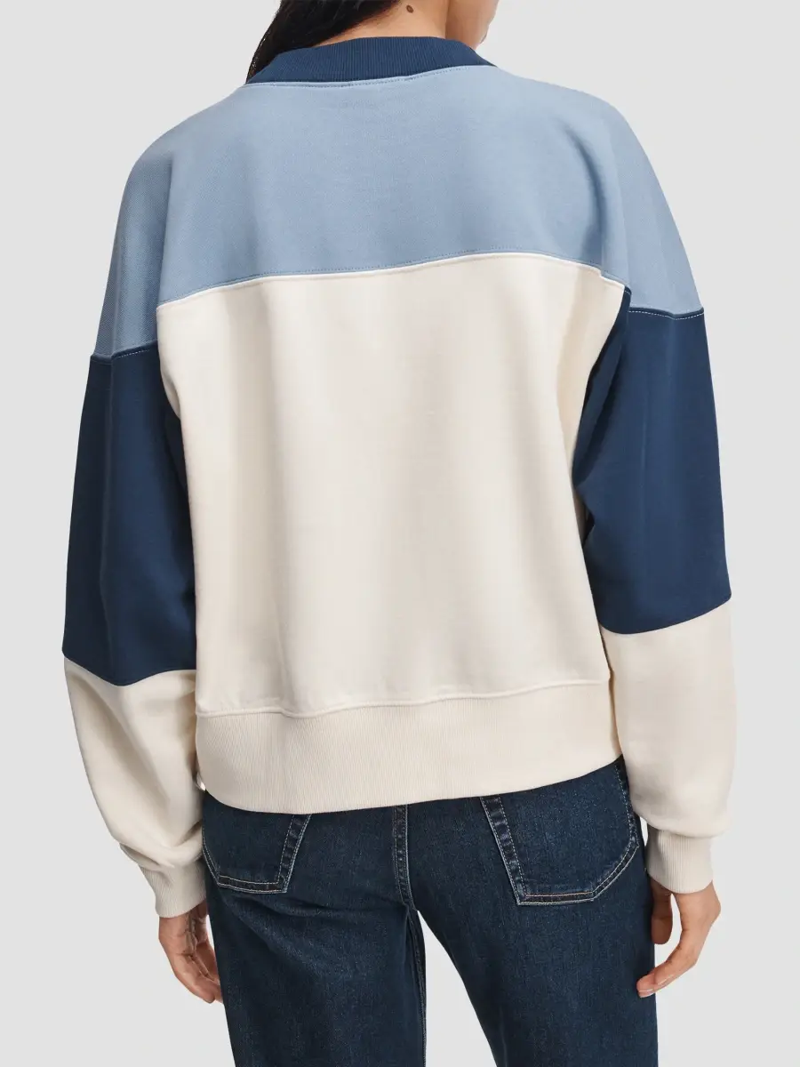 rag & bone Women's The Everyday Terry Seamed Sweatshirt | Thumbnail 3