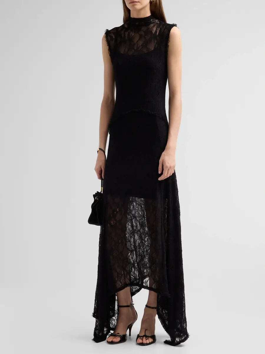 Ulla Johnson Women's Zena Stretch Chantilly Lace Maxi Dress | Thumbnail 4 Ulla Johnson Women's Zena Stretch Chantilly Lace Maxi Dress | Thumbnail 4