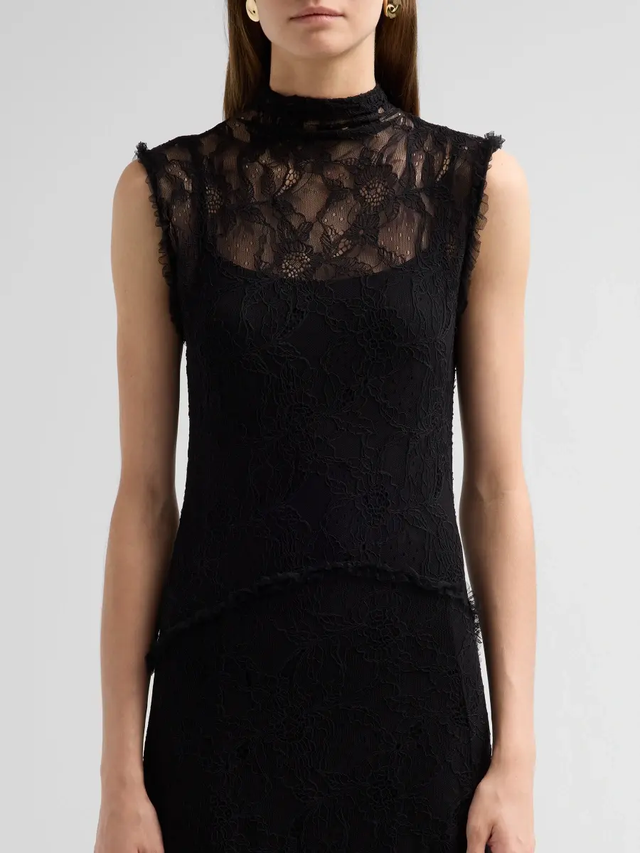 Ulla Johnson Women's Zena Stretch Chantilly Lace Maxi Dress | Thumbnail 5 Ulla Johnson Women's Zena Stretch Chantilly Lace Maxi Dress | Thumbnail 5